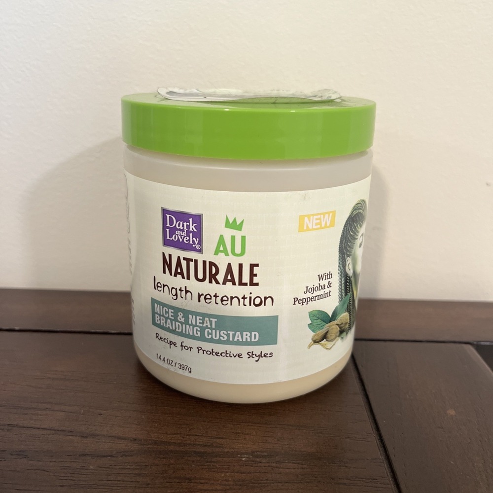 Dark and Lovely Au Naturale Length Retention Nice & Neat Braiding Custard